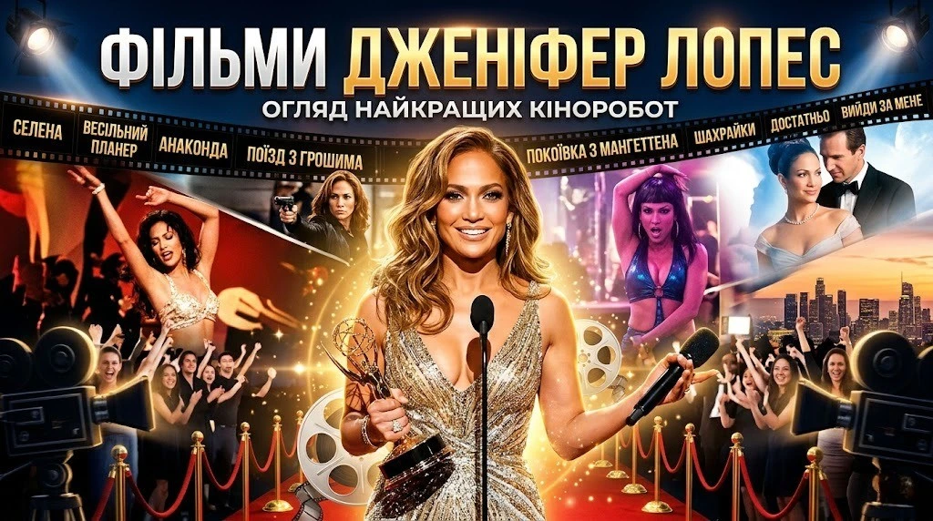 Фільми Дженніфер Лопес: від драм до бойовиків Фільми Дженніфер Лопес: від драм до бойовиків