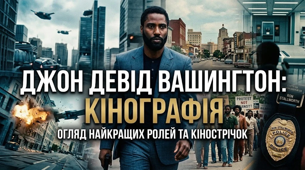 Фільми Джон Девід Вашингтон: повний список з описами Фільми Джон Девід Вашингтон: повний список з описами